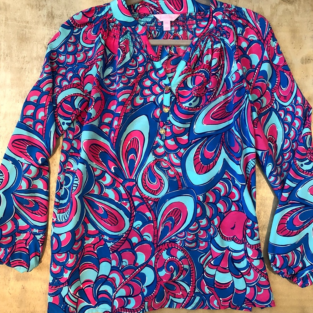 Lilly Pulitzer long-sleeve top!